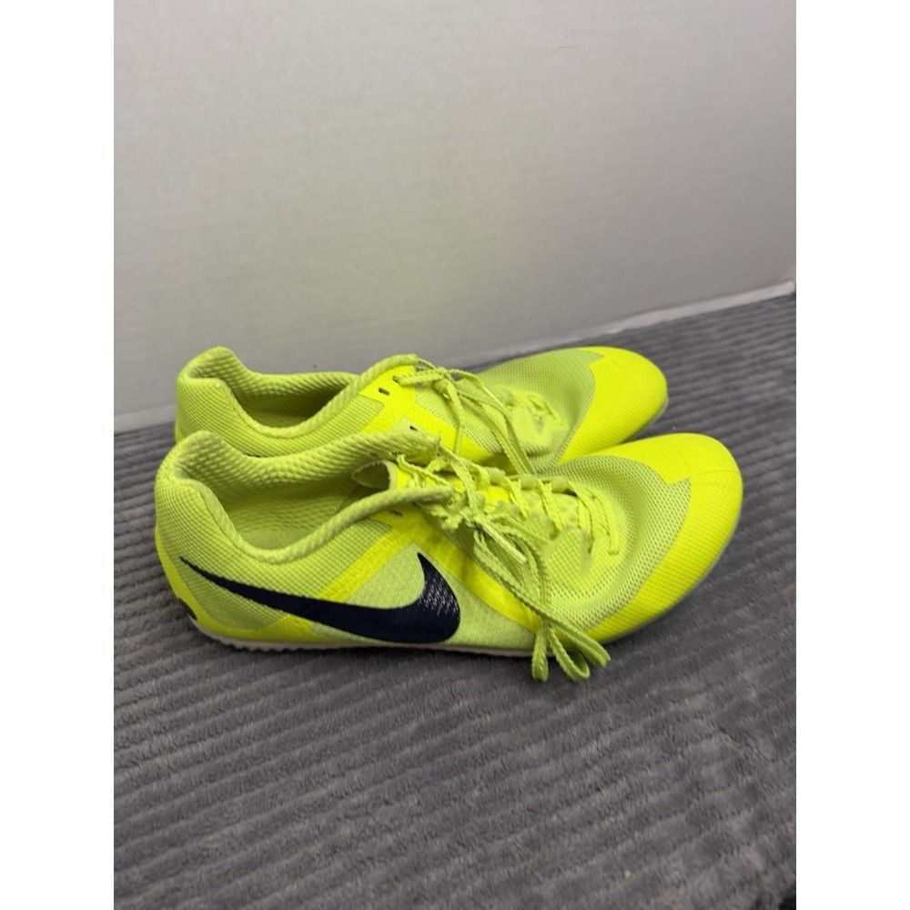Nike Zoom Rival Sprint Track & Field Shoes Mens 7.5 Spikes Volt Yellow - Picture 2 of 10